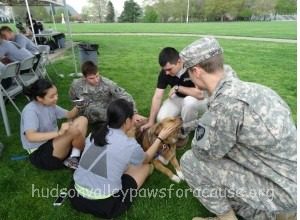 Therapy Dogs Help Students Destress Before Finals