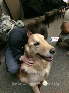 Our Therapy Dogs at the January 2016 Blood Drive